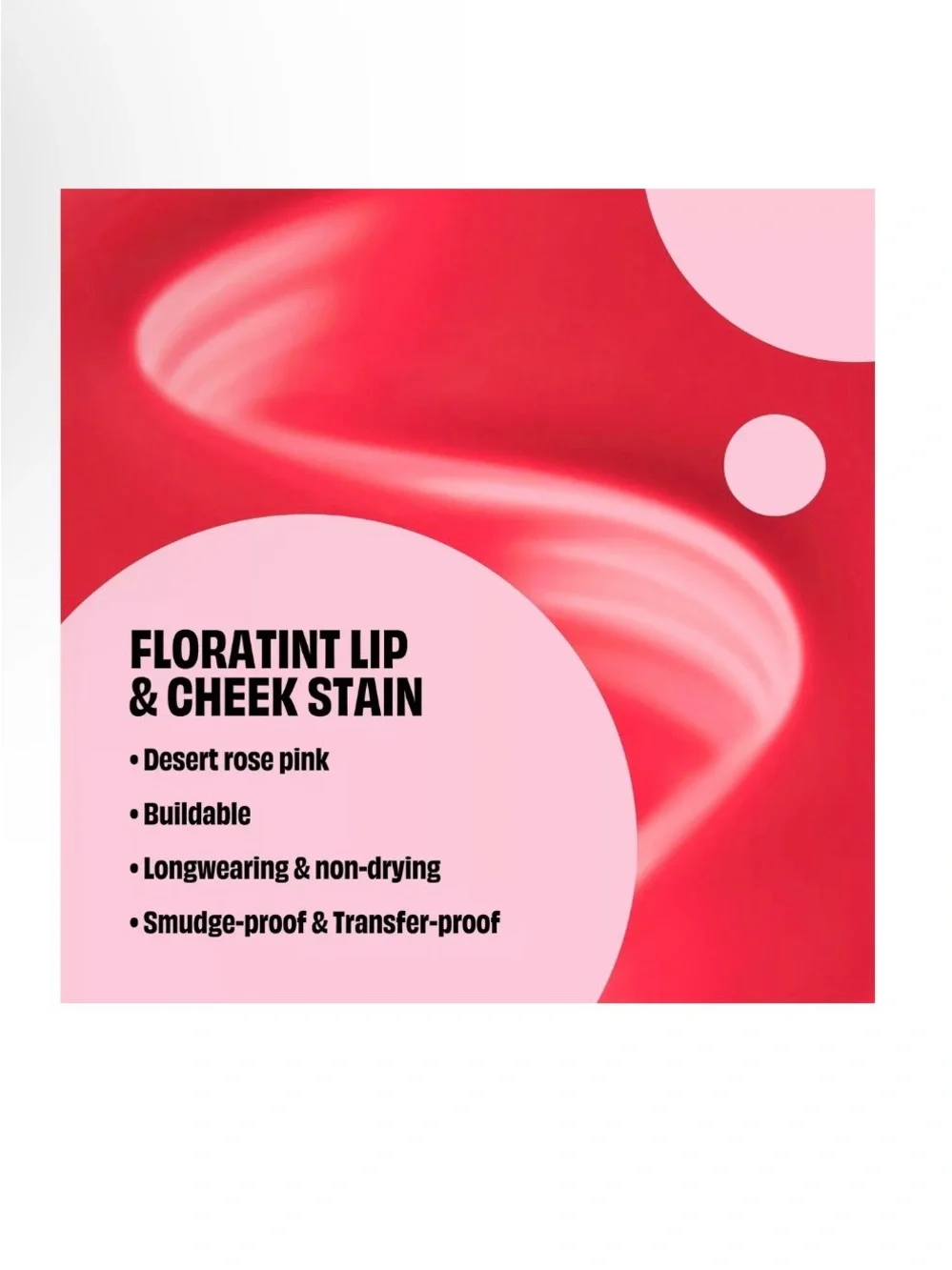 Benefit Flora Tint Liquid Cheek & Lip Tint - Red Pink